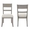New Classic D2114W-21 New Classic D2114W-21 Mariana - Wood Back Side Chair (Set of 2) - Vintage Creme