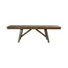 Liberty Furniture 930-DR-TRS Carolina Park - Trestle Table - Amber Brown