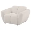 Coaster Fine Furniture 509303 Destino - Chenille Upholstered Splayed Arm Accent Chair - Greige
