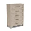 Riverside Furniture 79265 Bennett - Five Drawer Chest - Frosted Gray