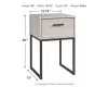 Ashley Furniture EB1864-291 Socalle - One Drawer Night Stand - Vinyl-Wrapped - Light Natural