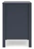 Ashley Furniture EB1528-292 Simmenfort - Two Drawer Night Stand - Navy Blue