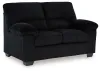 Ashley Furniture 2420435 Ashley Furniture 2420435 SimpleJoy - Loveseat - Onyx
