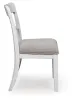 Ashley Furniture PCD824-02 Ashley Furniture PCD824-02 Greddinton - Upholstered Dining Side Chair (Set of 2) - White