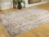 Ashley Furniture R407911 Livdon - 8' x 10' Washable Rug - Brown / Beige / Gray