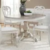 Liberty Furniture 244-DR-PED Magnolia Manor - Pedestal Table - Antique White