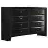 CoasterEssence 200703 Briana - 8-Drawer Dresser - Black