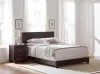 CoasterEveryday 300762KE Dorian - Upholstered Eastern King Panel Bed - Brown
