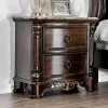 Furniture of America CM7311N Menodora - Nightstand - Brown Cherry