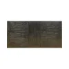 Furniture of America CM3324BK-T-84-VN Sania - 8 Dining Table - Antique Black / Beige