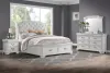 New Classic 00-493W-34N New Classic 00-493W-34N Lyndhurst - 5/0 Queen 4 Piece Bedroom Set (Bed, Dresser, Mirror, Nightstand) - White