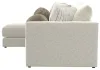 Jackson Furniture Industries 2235/75/31/37-16 Jackson Furniture Industries 2235/75/31/37-16 Ritzy - 3 Piece Modular Sofa Chaise (LSF Chaise) - Bone