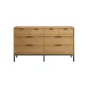 Intercon NP-BR-5408-NTO-C Newport - Dresser - Natural Oak