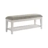 Intercon AO-BR-5550B-WHT-C Intercon AO-BR-5550B-WHT-C Andover - Bench - White