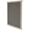 Riverside Furniture 79261 Bennett - Dresser Mirror - Frosted Gray