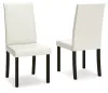 Ashley Furniture D250-01 Kimonte - Dining UPH Side Chair (Set of 2) - Ivory