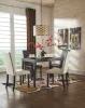 Ashley Furniture D250-02 Ashley Furniture D250-02 Kimonte - Dining UPH Side Chair (Set of 2) - Dark Brown