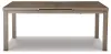 Ashley Furniture P323-635 Beach Front - RECT Dining Room EXT Table - Beige