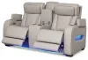 Ashley Furniture U27105/15/18 Boyington - 2 Pc. - Power Reclining Sofa, Power Reclining Loveseat - Gray