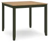 Ashley Furniture D401-223 Ashley Furniture D401-223 Gesthaven - Dining Room Counter Table Set (Set of 5) - Natural / Green