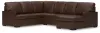 Ashley Furniture PC48504S1 McDowlan - 3-Piece Sectional With Raf Corner Chaise - Coffee