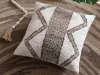 Ashley Furniture A1001125 Brettwood - Pillow (Set of 4) - Ivory / Brown