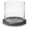 Ashley Furniture A2000846 Saskia - Candle Holder - Clear / Black