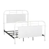 Liberty Furniture 179-BR17HFR-AW Liberty Furniture 179-BR17HFR-AW Vintage Series - Full Metal Bed - Antique White
