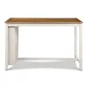 New Classic D3651-60CS-BSQ New Classic D3651-60CS-BSQ Amy - 5 Piece Counter Dining Set (Table With Storage & 4 Chairs) - 2 Tone Bisque