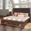 New Classic 00-594-300 New Classic 00-594-300 Cagney - 5/0 Queen Bed - Dark Brown