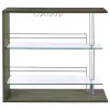 CoasterEssence 100156 Prescott - Rectangular Home Bar Table - Weathered Gray