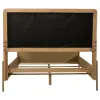 CoasterElevations 224301Q Arini - Upholstered Queen Panel Bed Sand - Wash And Gray