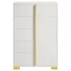 Coaster Fine Furniture 222935 Marceline - 5-Drawer Bedroom Chest - White