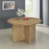 CoasterEveryday 183021 Jamestown - Round Composite Wood Dining Table - Mango