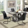 Furniture of America CM3918T-TABLE Saskia - Dining Table - Gray