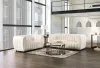 Furniture of America FM61002WH-LV Aversa - Loveseat - Off-White