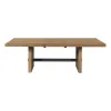 Intercon LM-TA-4296-WOA-C Landmark - Trestle Dining Table - Weathered Oak