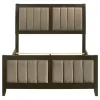 Coaster Fine Furniture 224421F Wilkes - Upholstered Full Bed - Dark Cocoa