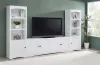 Coaster Fine Furniture 724113-SET Laughlin - 3 Piece Entertainment Center TV Stand - White