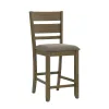 Liberty Furniture 182WT-B150124 Liberty Furniture 182WT-B150124 Brook Bay - Slat Back Upholstered Counter Chair - Sandstone