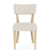 Riverside Furniture 79457 Glenndale - Curve Back Upholstered Side Chair (Set of 2) - Wheat