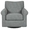 Ashley Furniture A3000002 Renley - Swivel Glider Accent Chair - Ash