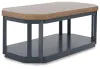 Ashley Furniture T402-13 Landocken - Occasional Table Set (Set of 3) - Brown / Blue
