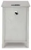 Ashley Furniture T300-517 Ashley Furniture T300-517 Treytown - Chair Side End Table - Antique White