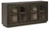 Ashley Furniture A4000586 Dreley - Accent Cabinet - Grayish Brown