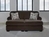 Ashley Furniture PC35603S4 Kimlee - 2-Piece Super Chaise - Chocolate