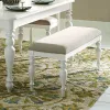 Liberty Furniture 607-C9001B Summer House - Bench - Oyster White