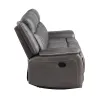 New Classic U2506-30-GRY Enzo - Sofa With Dual Recliner - Gray