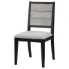 Coaster Fine Furniture 121222 Elodie - Wood Dining Side Chair (Set of 2) - Gray And Black
