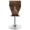 CoasterEssence 100396 Covina - Adjustable Bar Stool - Walnut